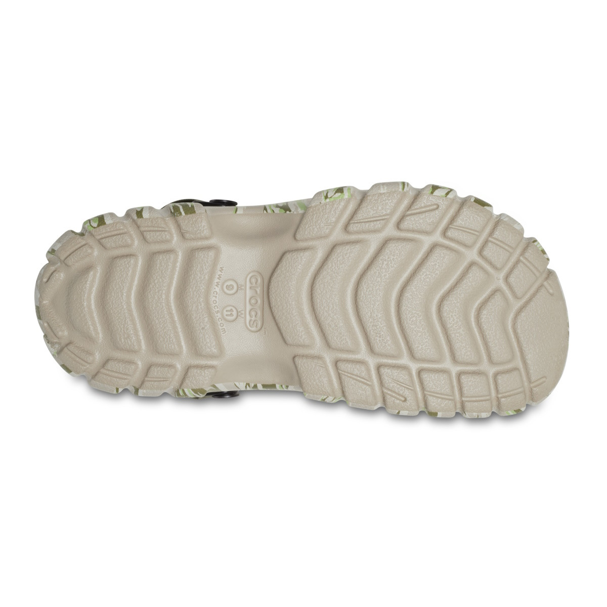 Saboti Crocs Offroad Sport Camo Clog Bej - Cobblestone