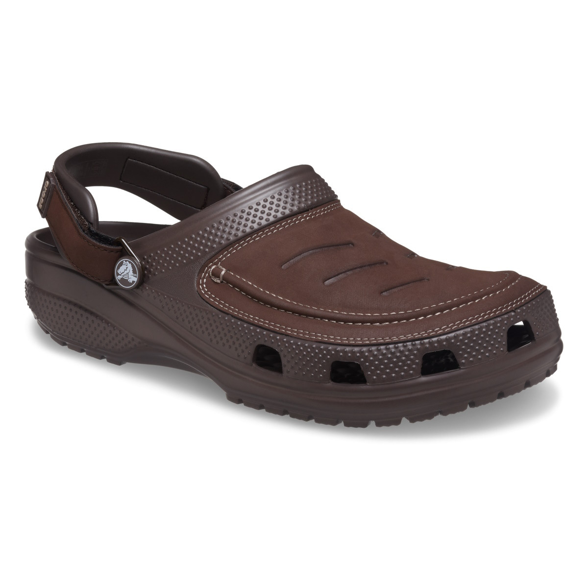Saboti Crocs Classic Yukon Vista II LiteRide™ Clog Maro - Espresso/Mushroom - 2 | YEO