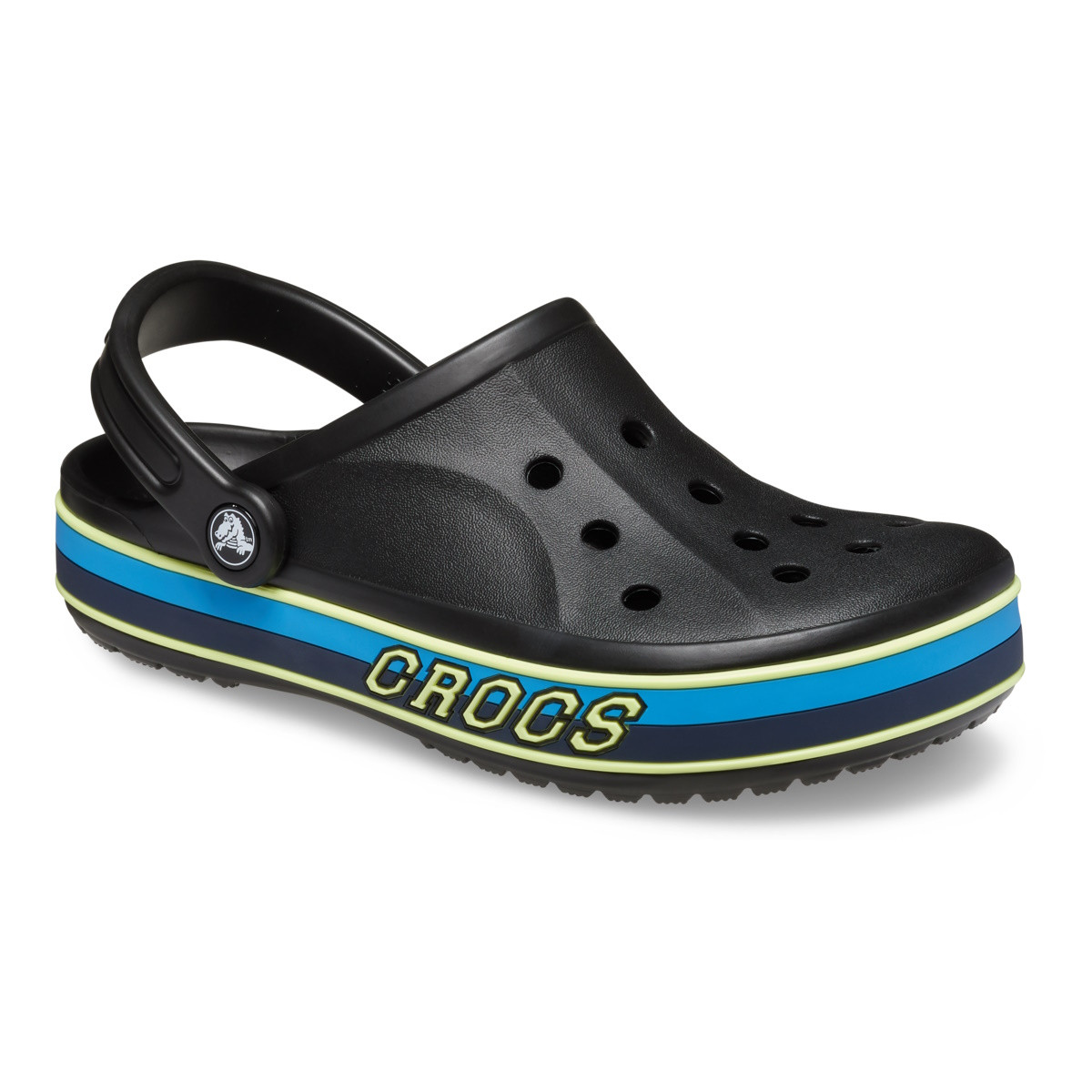 Saboti Crocs Bayaband Sport Band Clog Negru - Black/Multi - 2 | YEO