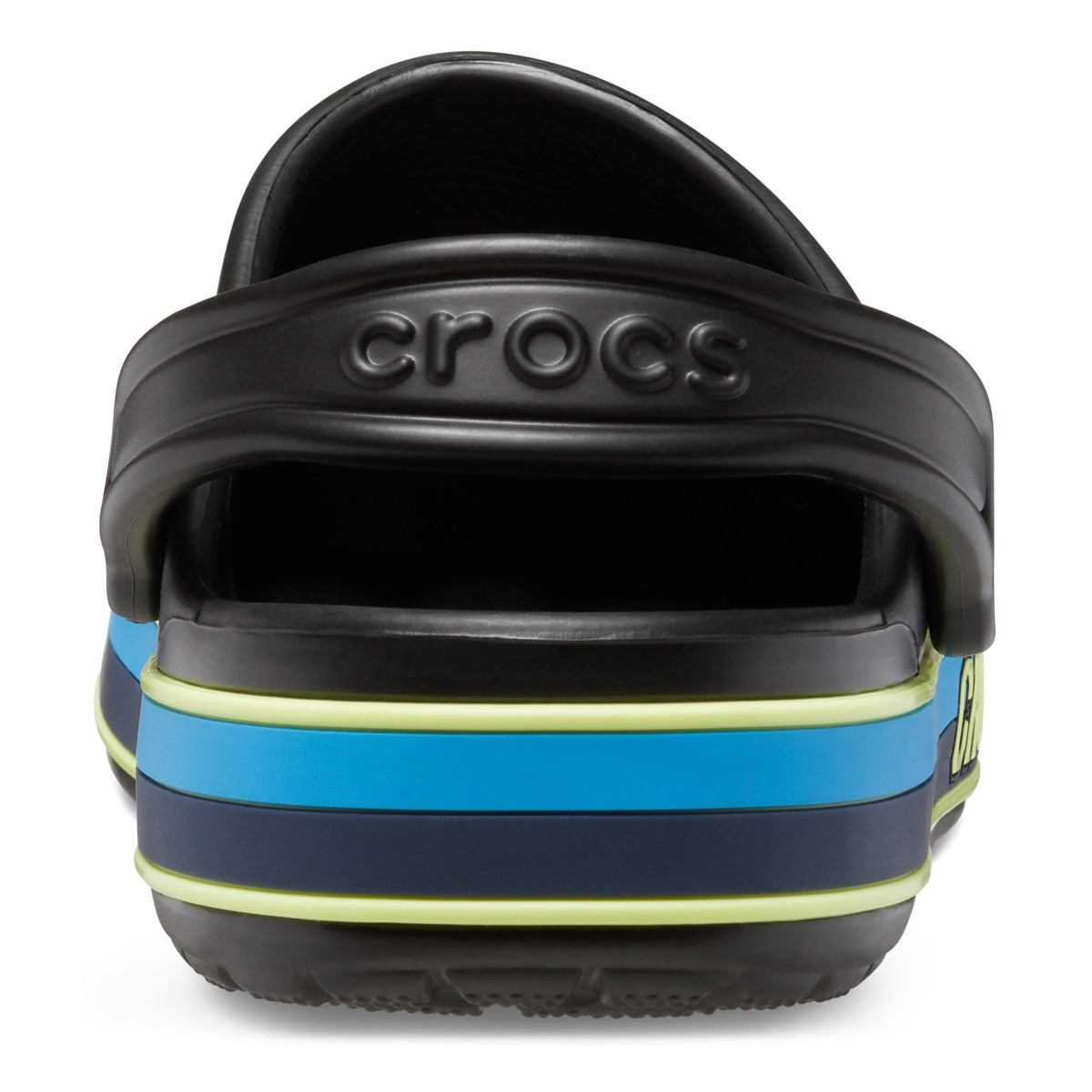 Saboti Crocs Bayaband Sport Band Clog Negru - Black/Multi - 5 | YEO