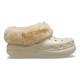 Pantofi Crocs Classic Furever Crush Shoe Culoare Bej - Bone