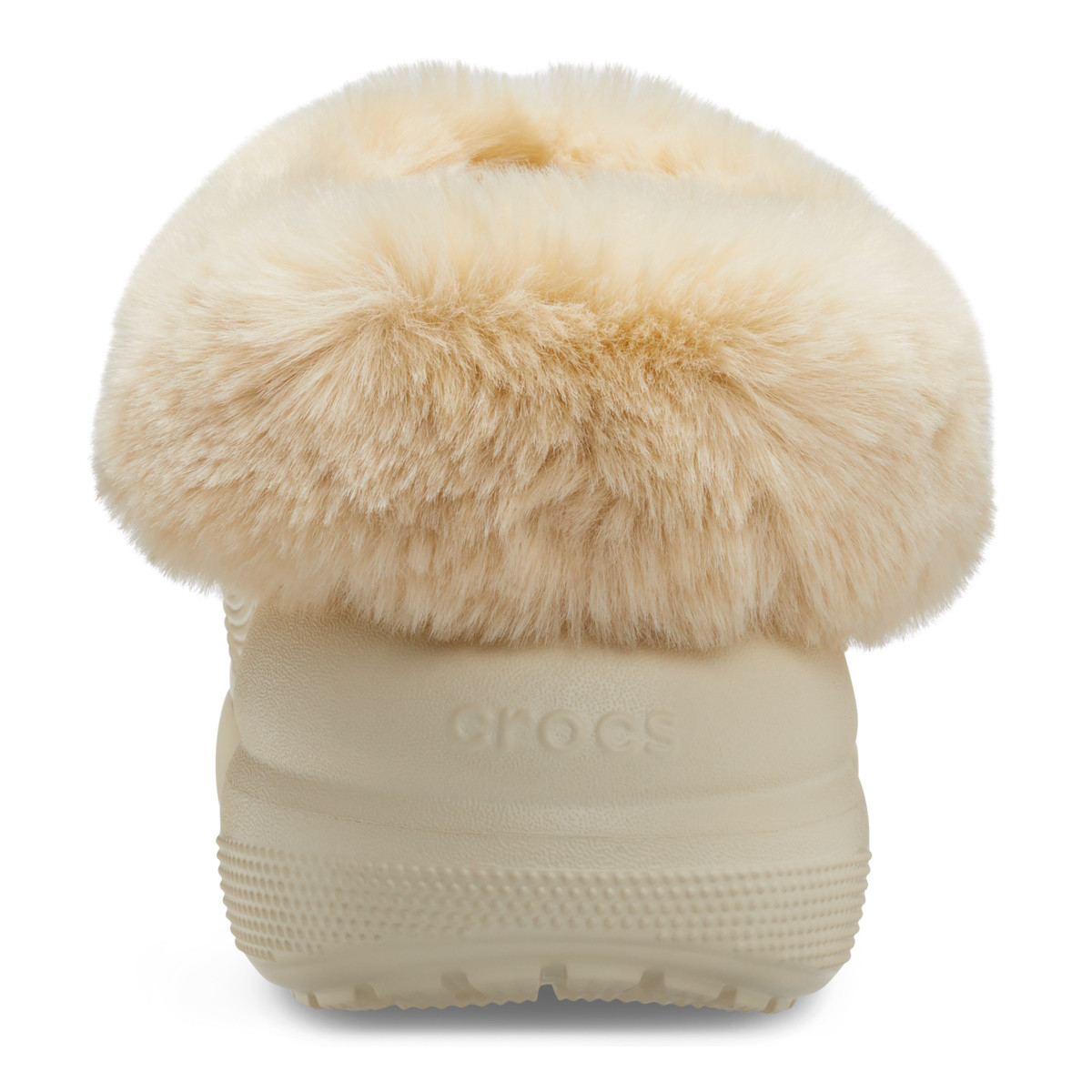 Pantofi Crocs Classic Furever Crush Shoe Bej - Bone - 5 | YEO