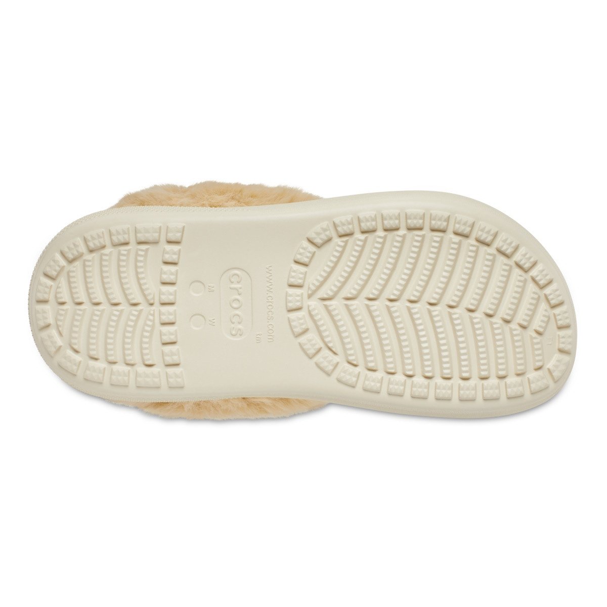 Pantofi Crocs Classic Furever Crush Shoe Bej - Bone