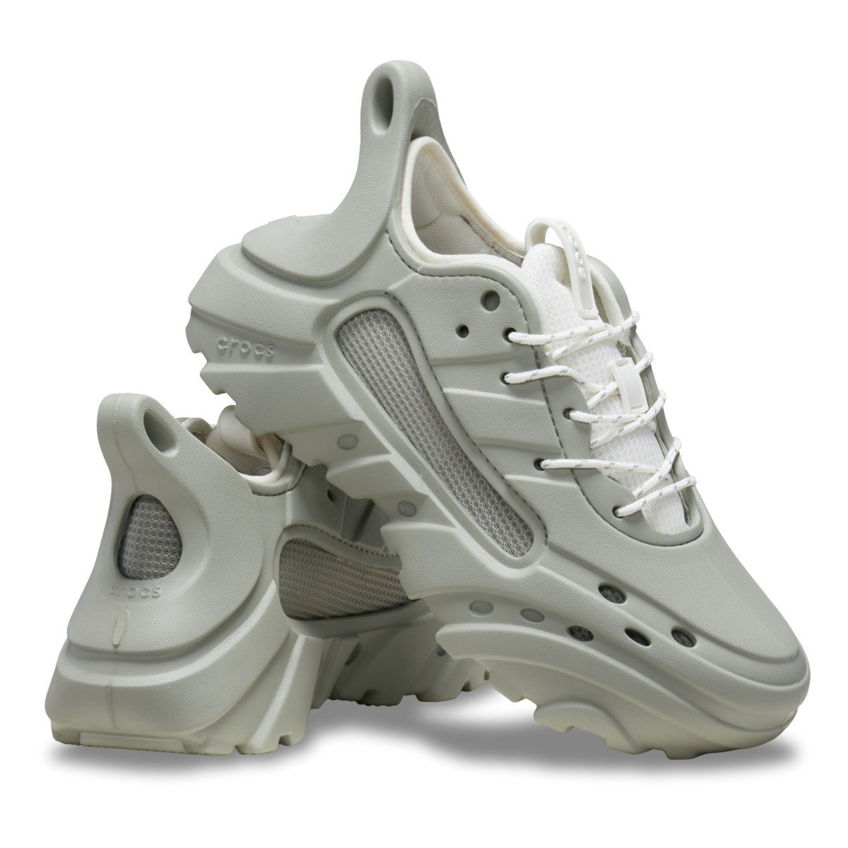 Pantofi Crocs Nova Trek Gri - Elephant/Multi - 3 | YEO
