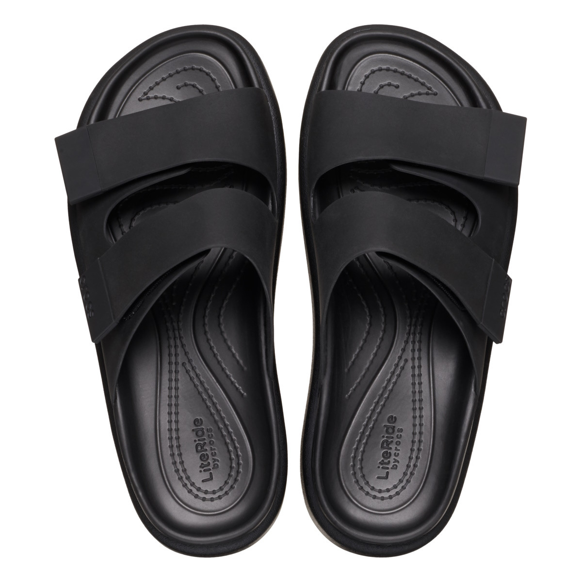 Sandale Brooklyn Luxe Sandal Negru - Black/Black - 4 | YEO