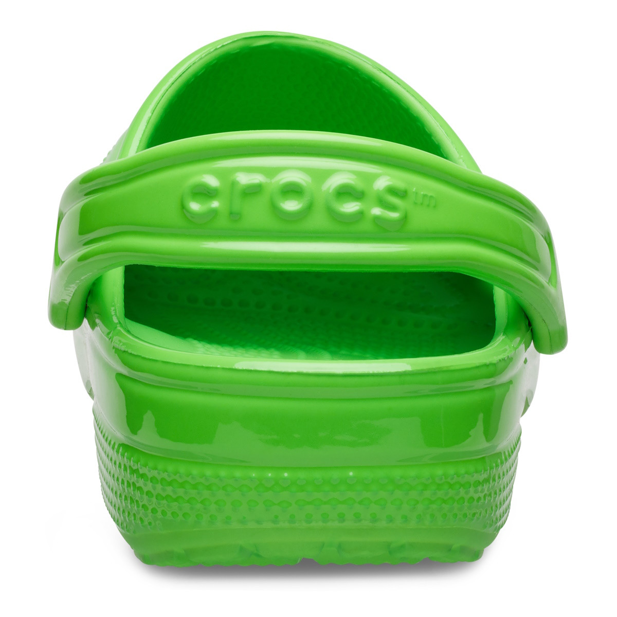 Saboti Crocs Classic Neon Highlighter Clog Verde - Green Slime - 4 | YEO