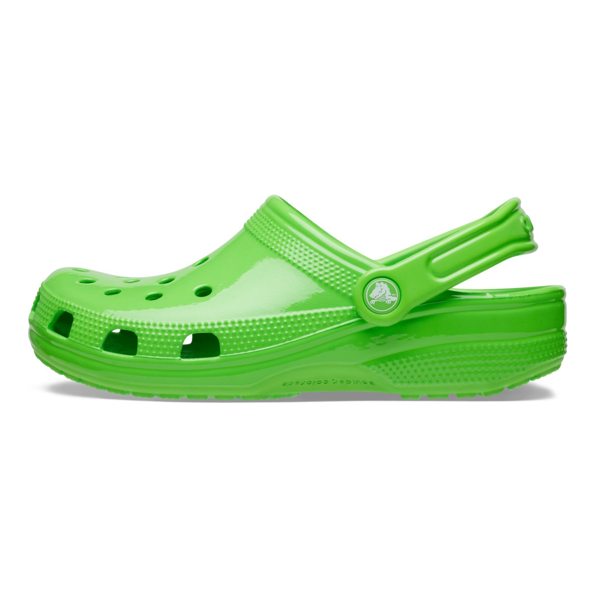 Saboti Crocs Classic Neon Highlighter Clog Verde - Green Slime - 2 | YEO