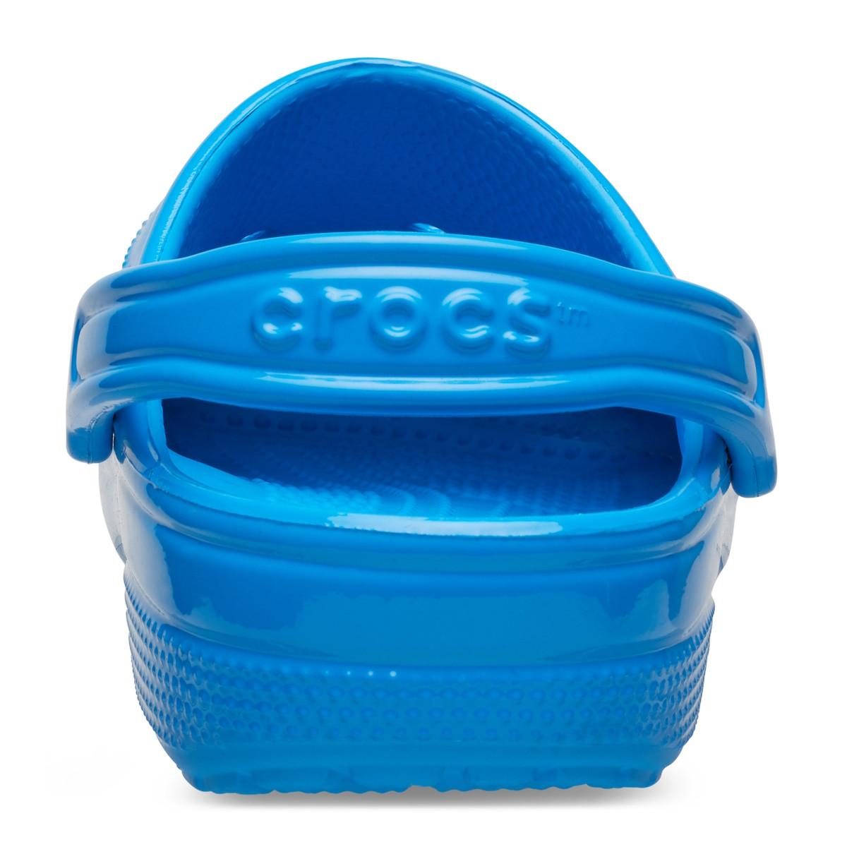 Saboti Crocs Classic Neon Highlighter Clog Albastru - Neon Ocean - 5 | YEO