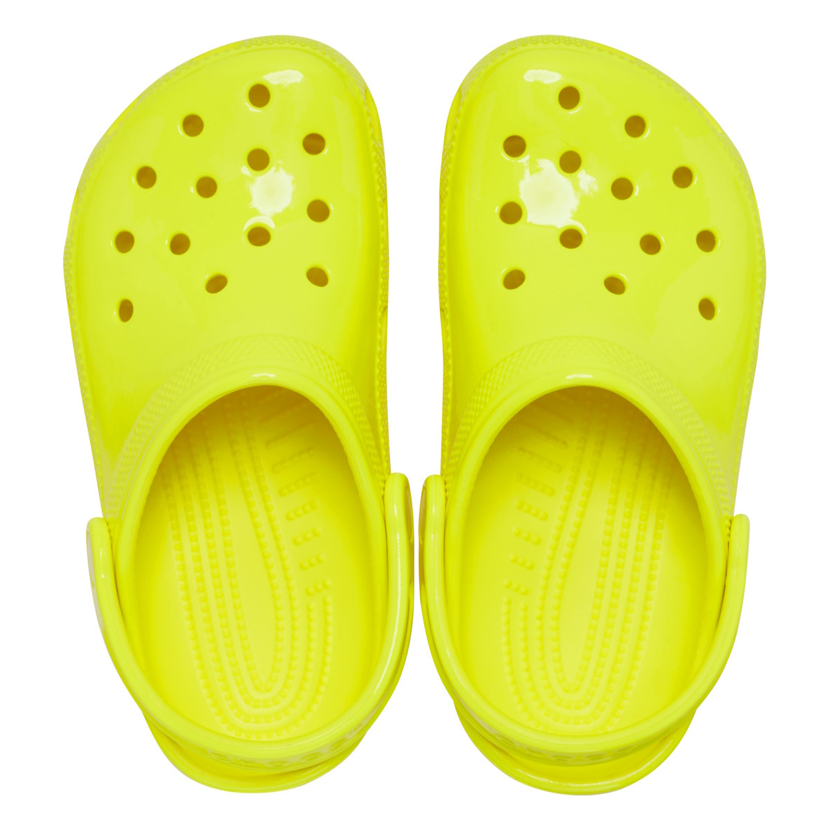Saboti Crocs Classic Neon Highlighter Clog Verde - Acidity - 4 | YEO