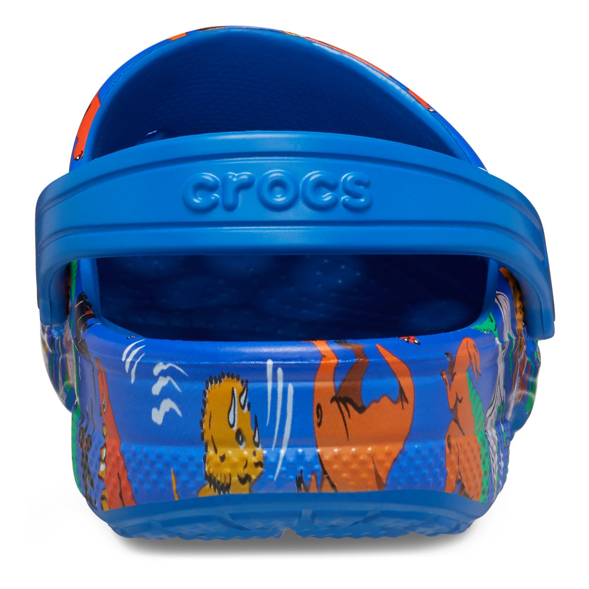 Saboti Crocs Baya Seasonal Printed Clog Kids Albastru - Bright Cobalt - 5 | YEO