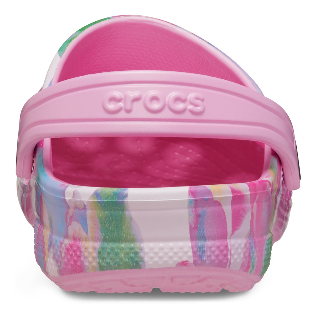 Saboti Crocs Baya Seasonal Printed Clog Kids Roz - Carnation - 5 | YEO