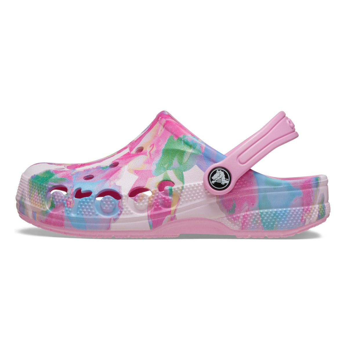 Saboti Crocs Baya Seasonal Printed Clog Kids Roz - Carnation - 2 | YEO