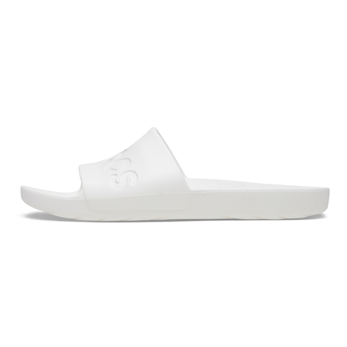 Papuci Crocs Slide Alb - White - 2 | YEO