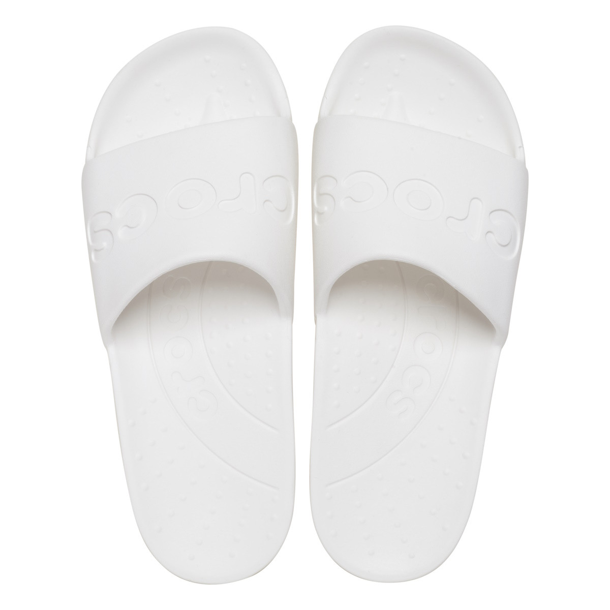 Papuci Crocs Slide Alb - White - 4 | YEO