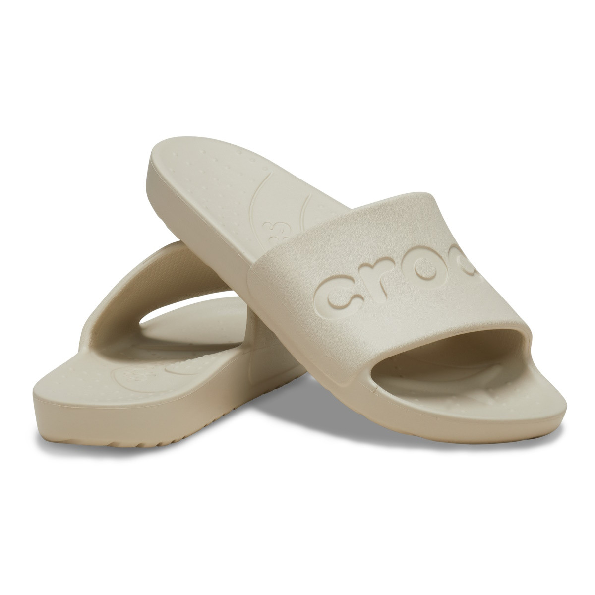 Papuci Crocs Slide Bej - Bone - 3 | YEO