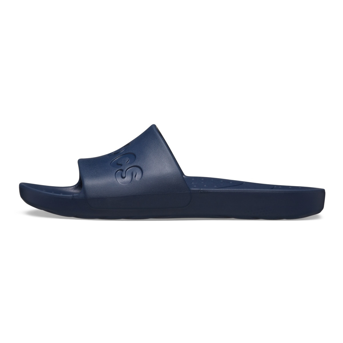 Papuci Crocs Slide Albastru - Navy - 2 | YEO