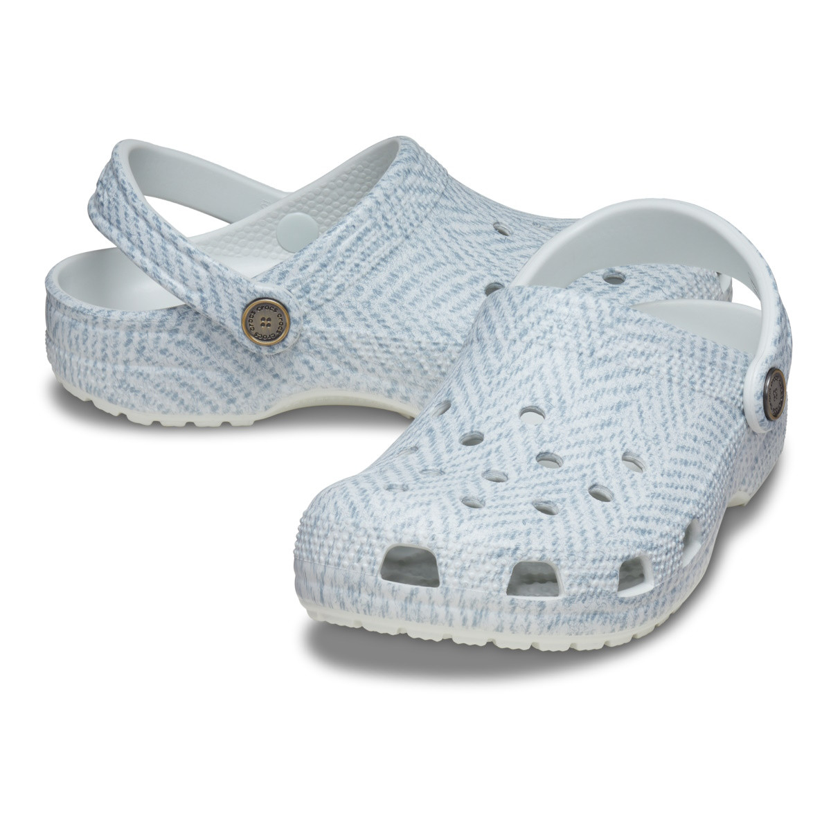 Saboti Crocs Classic Tweed Clog Albastru - Blue Mirage - 3 | YEO