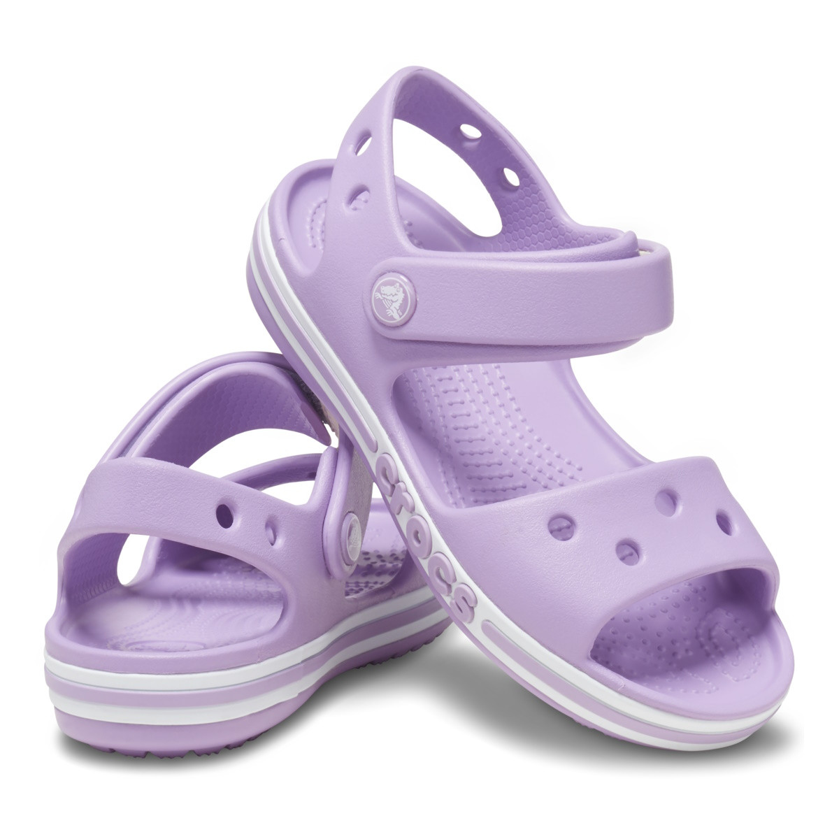 Sandale Crocs Bayaband Sandal Kids Mov - Orchid - 3 | YEO