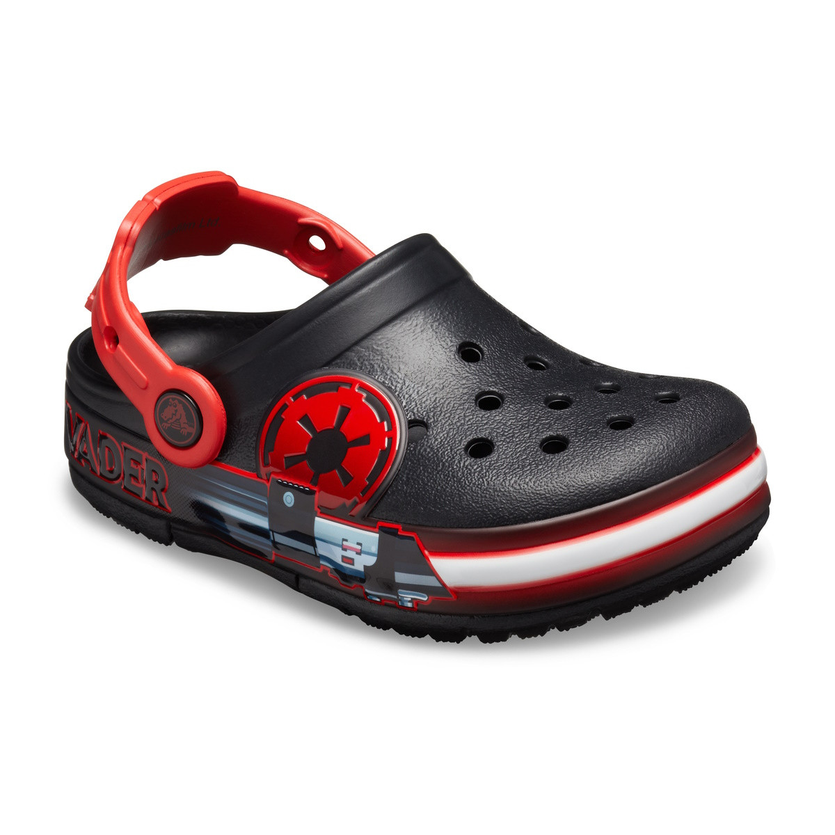 Saboti Crocs Crocs Fun Lab Lights Darth Vader Clog Kids Negru - Black