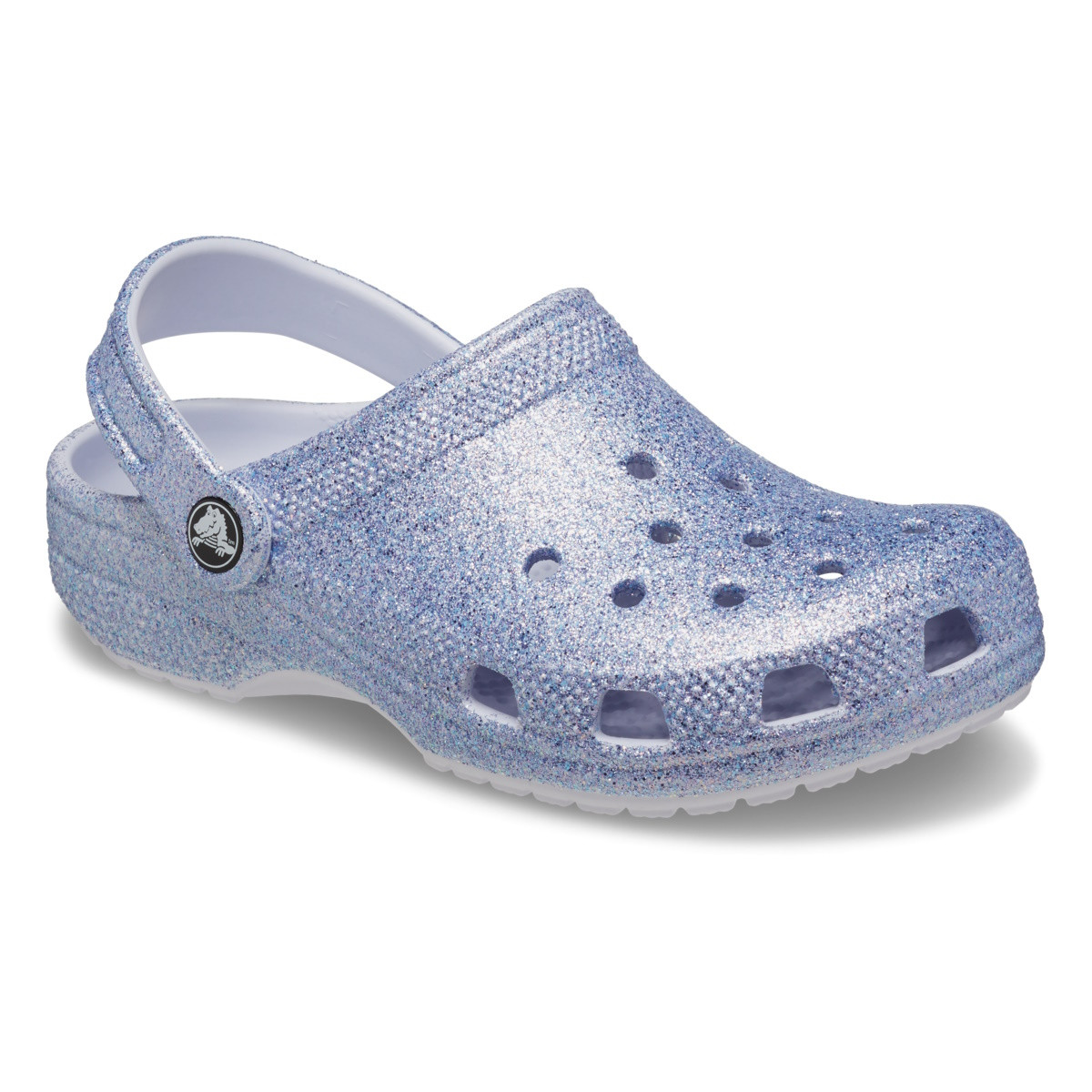 Saboti Crocs Toddler Classic Glitter Clog Mov - Frosted Glitter - 1 | YEO