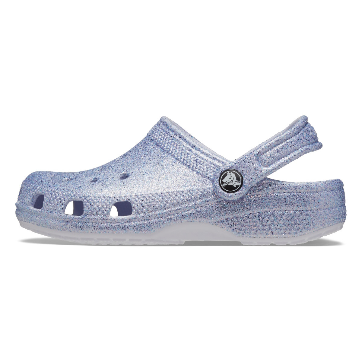 Saboti Crocs Toddler Classic Glitter Clog Mov - Frosted Glitter - 2 | YEO
