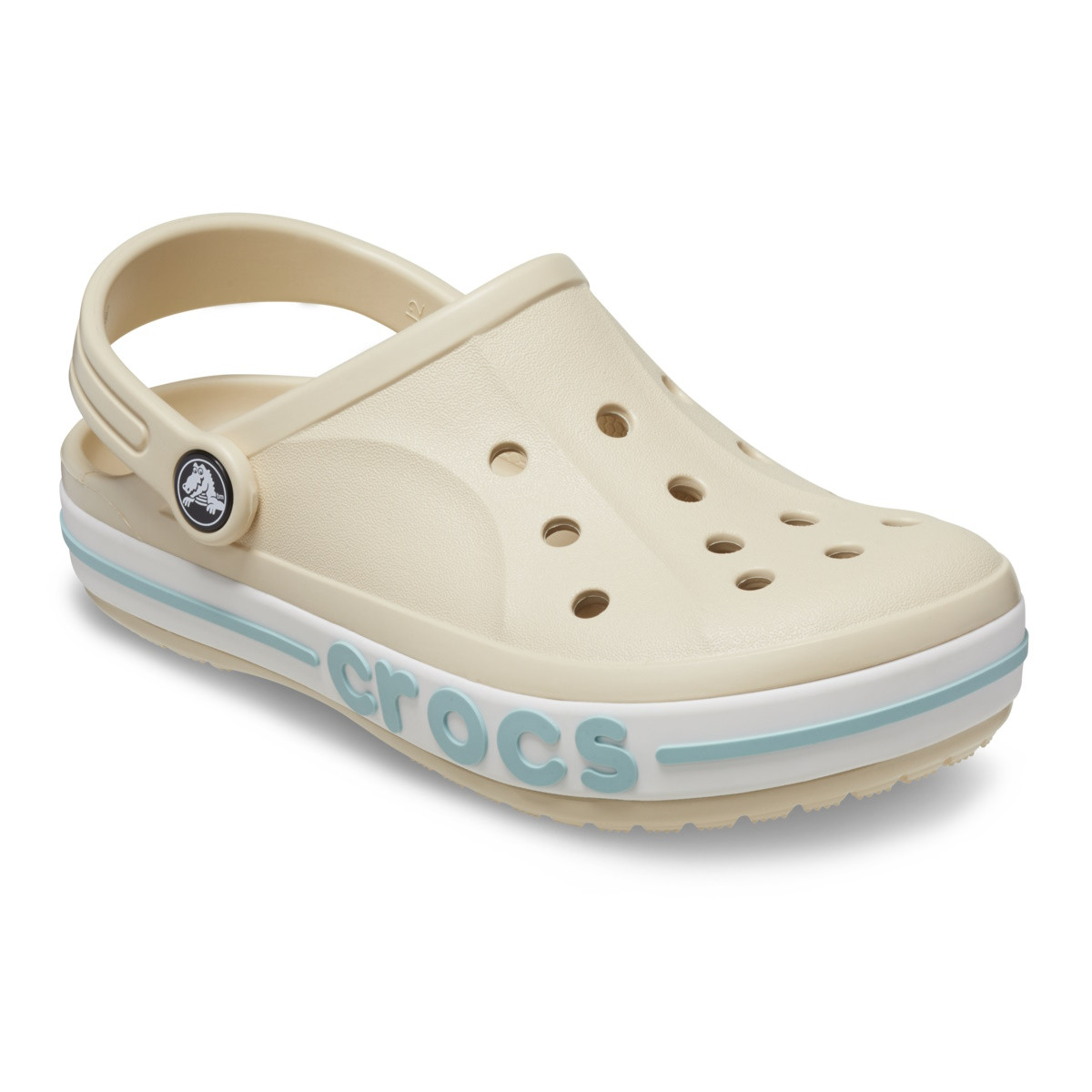Saboti Crocs Bayaband Clog Kids Bej - Winter/White - 1 | YEO