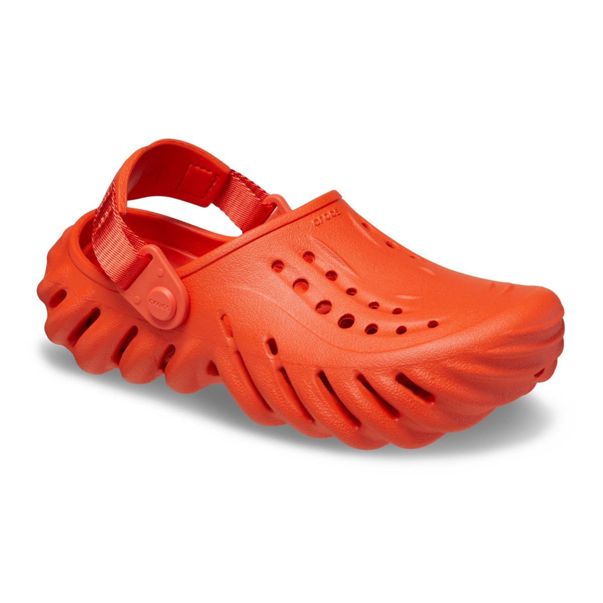 Saboti Crocs Classic Echo Clog Toddler Rosu - Lava - 1 | YEO