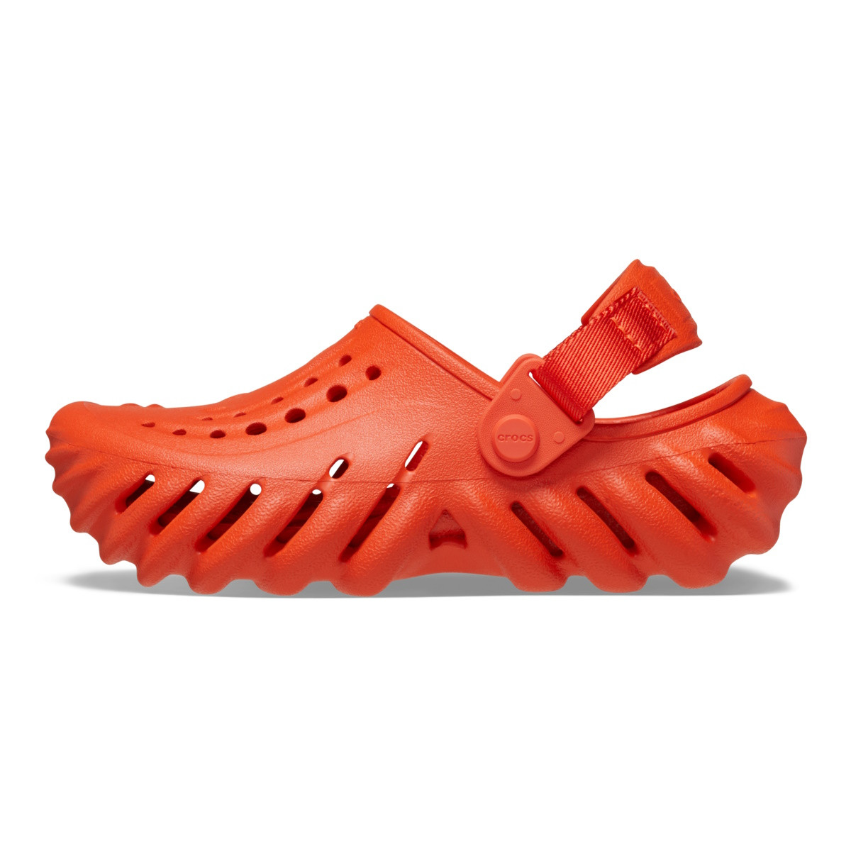 Saboti Crocs Classic Echo Clog Toddler Rosu - Lava - 2 | YEO