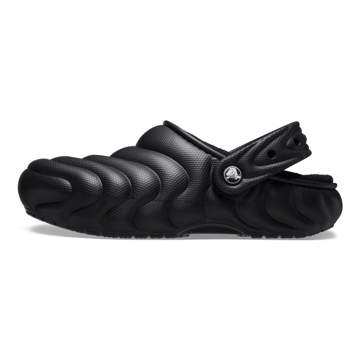 Saboti Crocs Classic Lined Overpuff Clog Negru - Black - 2 | YEO