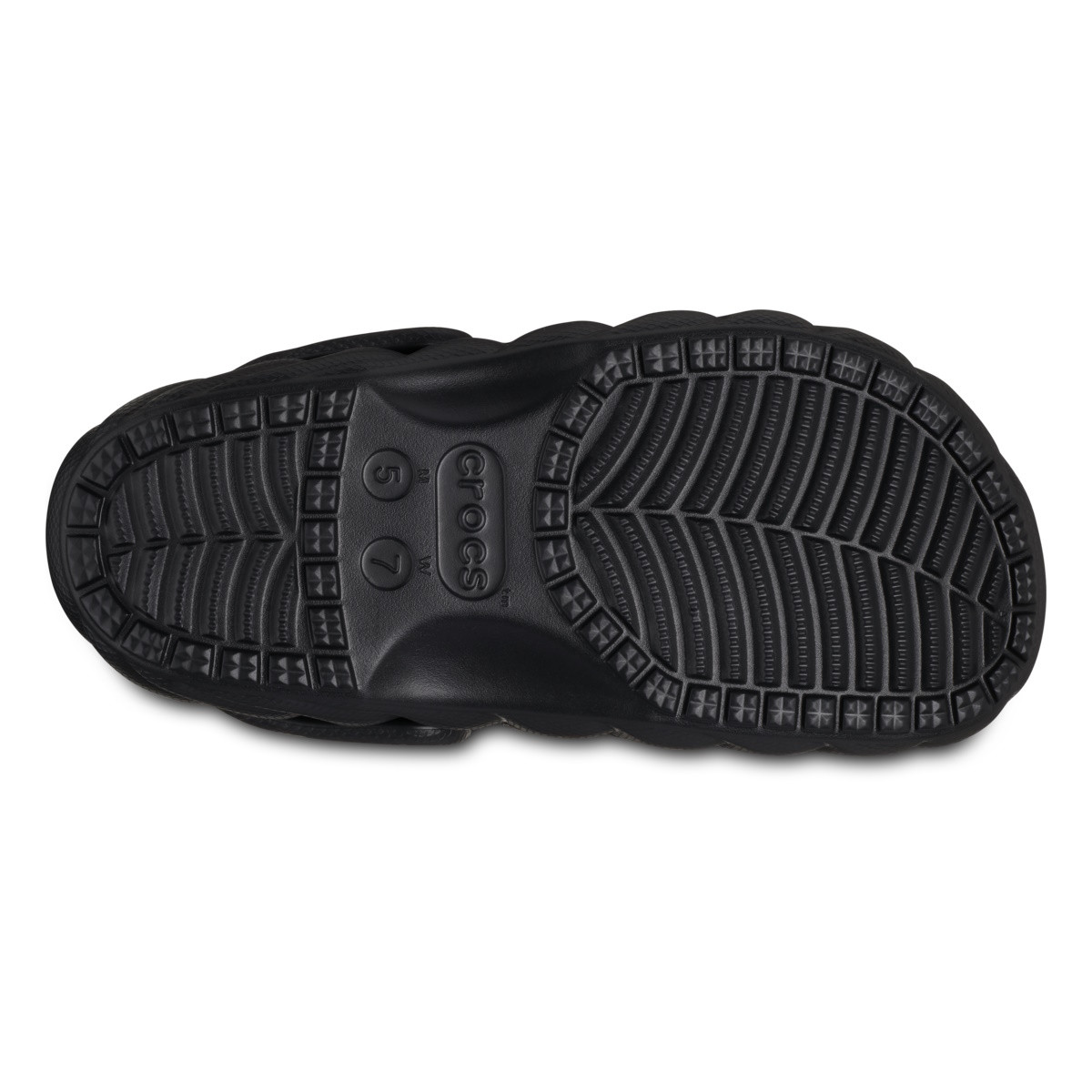 Saboti Crocs Classic Lined Overpuff Clog Negru - Black
