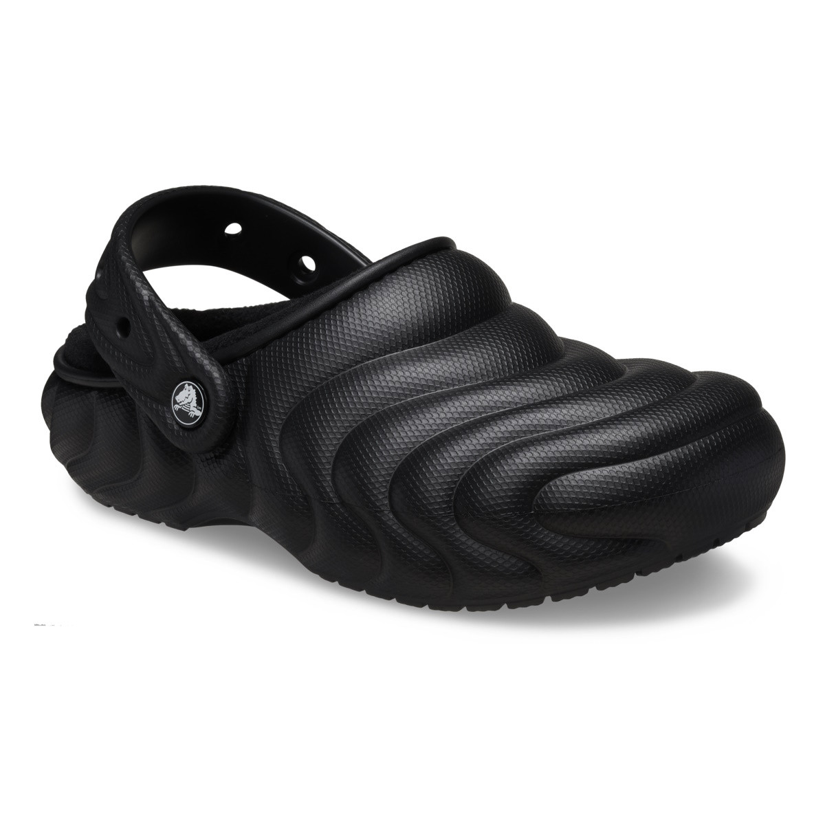 Saboti Crocs Classic Lined Overpuff Clog Negru - Black - 1 | YEO