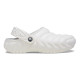 Saboti Crocs Classic Lined Overpuff Clog Culoare Alb - White