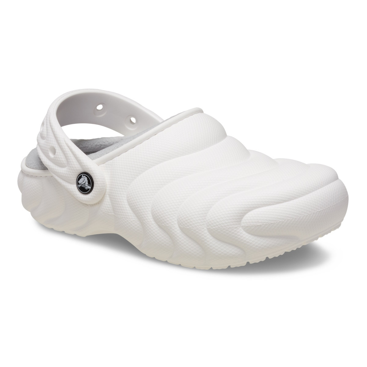 Saboti Crocs Classic Lined Overpuff Clog Alb - White - 1 | YEO