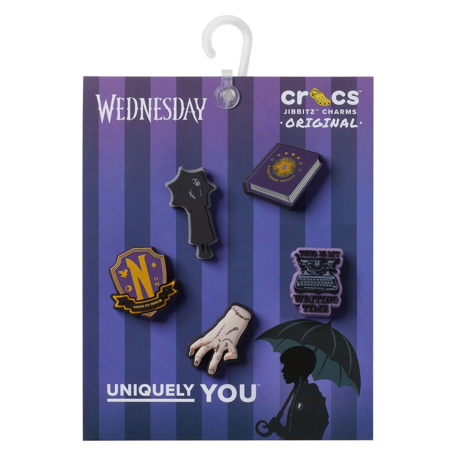 Jibbitz Crocs Addams Family 5 Pack - 1 | YEO