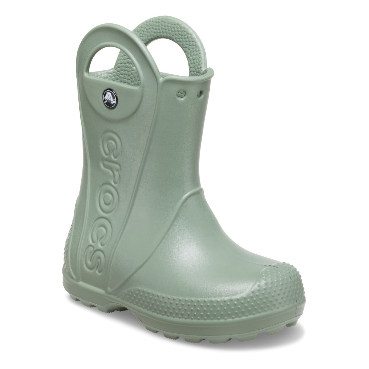 Cizme Crocs Handle It Rain Boot Verde - Moss - 2 | YEO