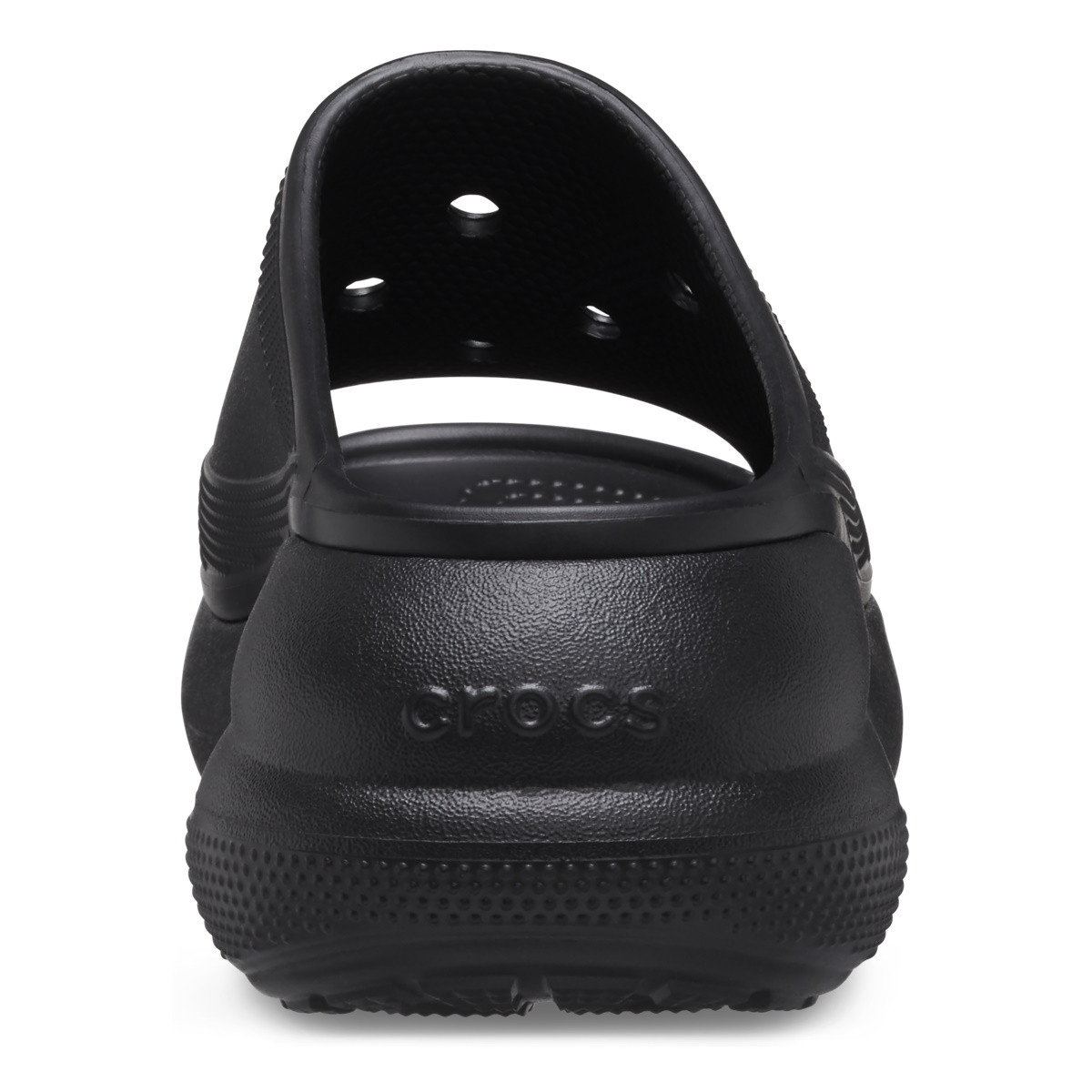 Papuci Crocs Classic Crush Slide Negru - Black