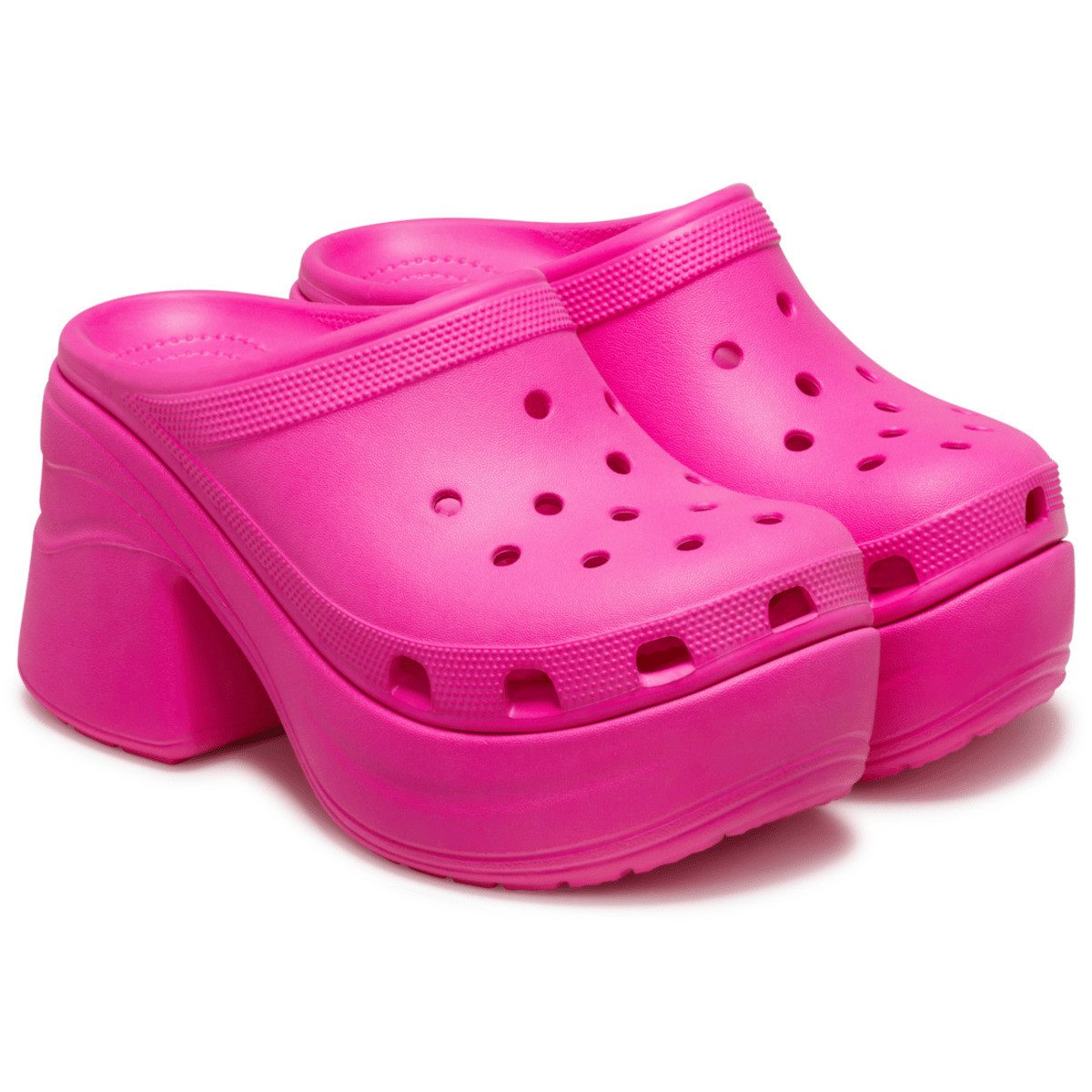 Saboti Crocs Classic Siren Clog Roz - Pink Crush - 3 | YEO