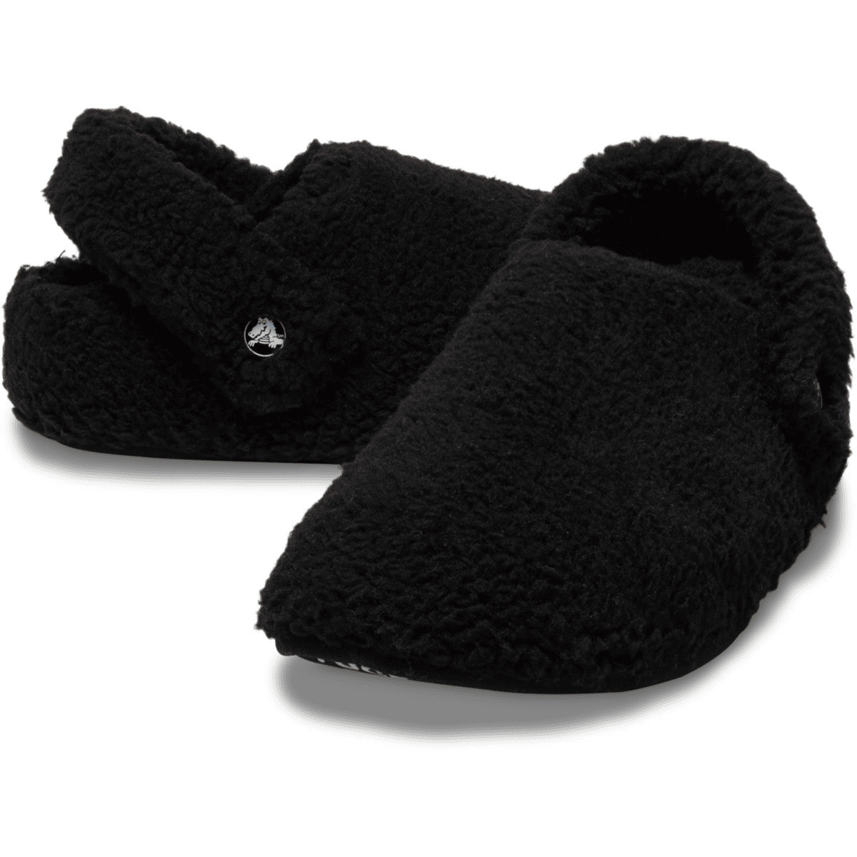 Papuci Crocs Classic Cozzzy Slipper Negru - Black - 3 | YEO
