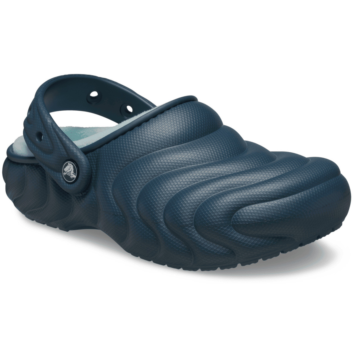Saboti Crocs Classic Lined Overpuff Clog Albastru - Nightfall - 1 | YEO
