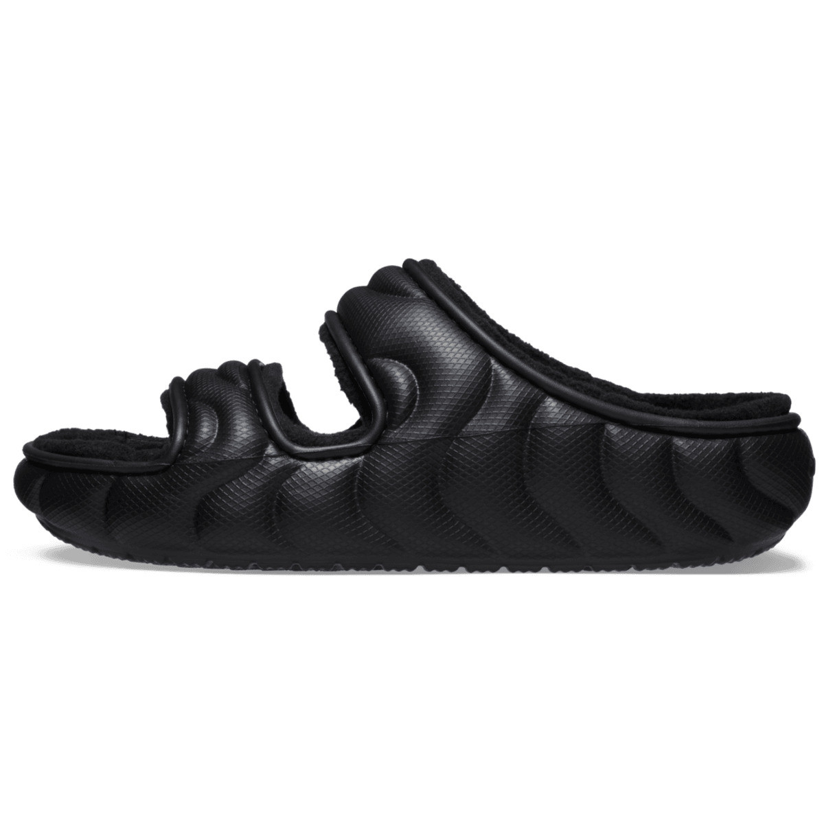 Crocs Classic Cozzzy Overpuff Sandal Negru - Black - 2 | YEO