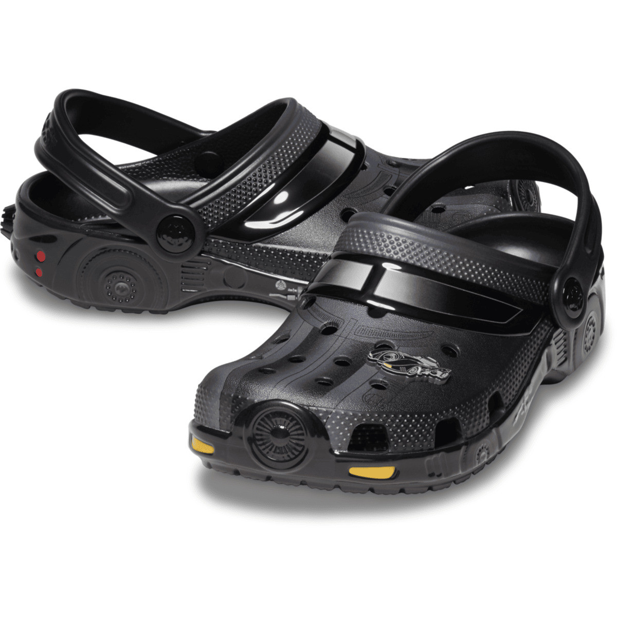 Saboti Crocs Batman Batmobile Classic Clog Kids Negru - Black - 3 | YEO