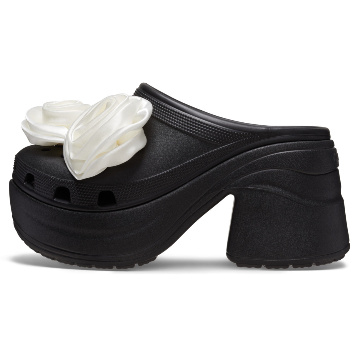 Saboti Crocs Siren Rosette Clog Negru - Black - 2 | YEO
