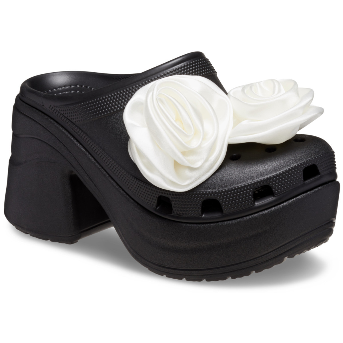 Saboti Crocs Siren Rosette Clog Negru - Black - 1 | YEO