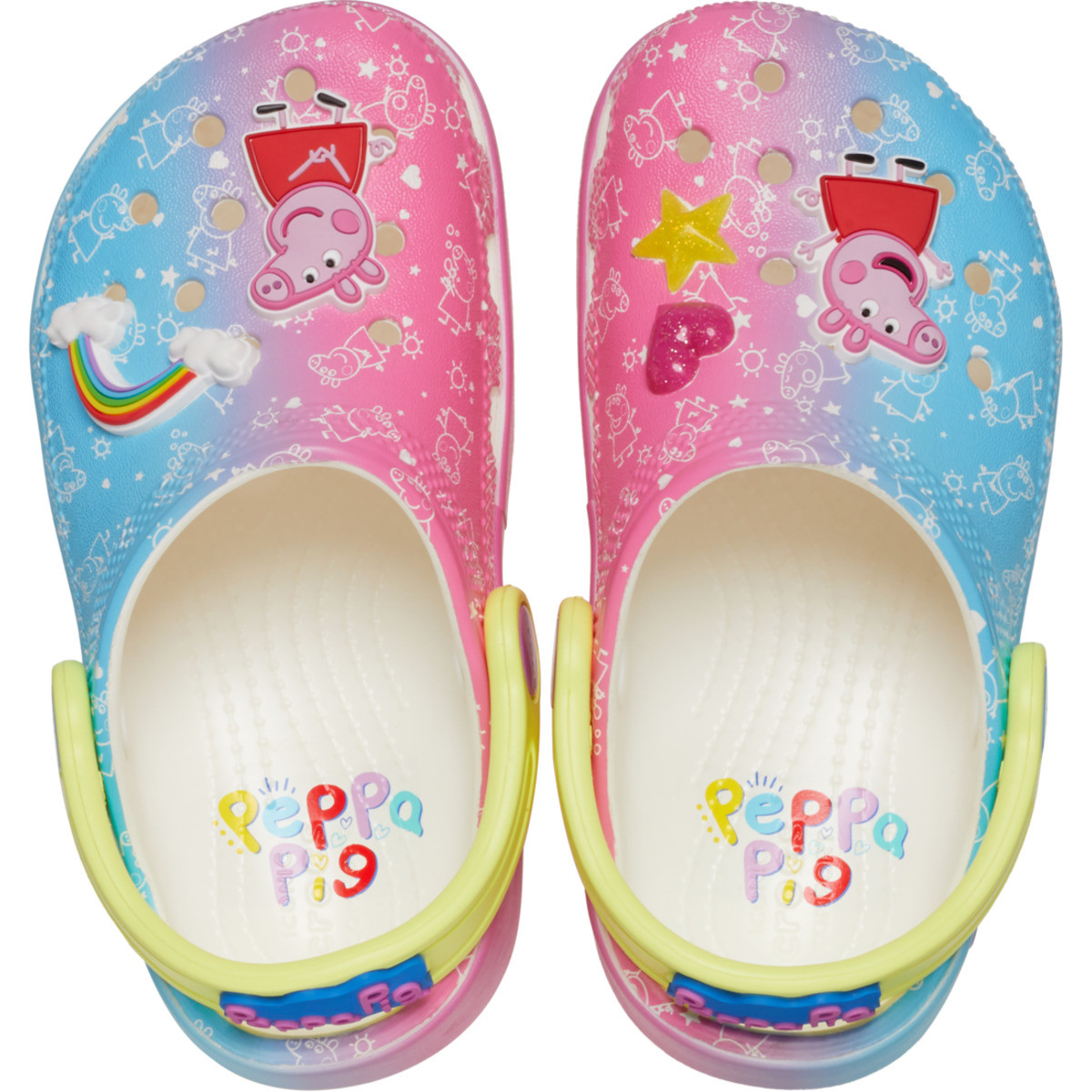 Saboti Crocs Toddler Peppa Pig Classic Clog Multicolor - Multi
