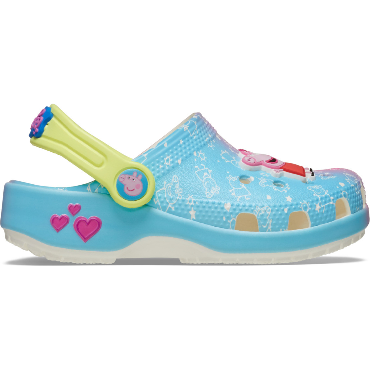 Saboti Crocs Toddler Peppa Pig Classic Clog Multicolor - Multi - 3 | YEO