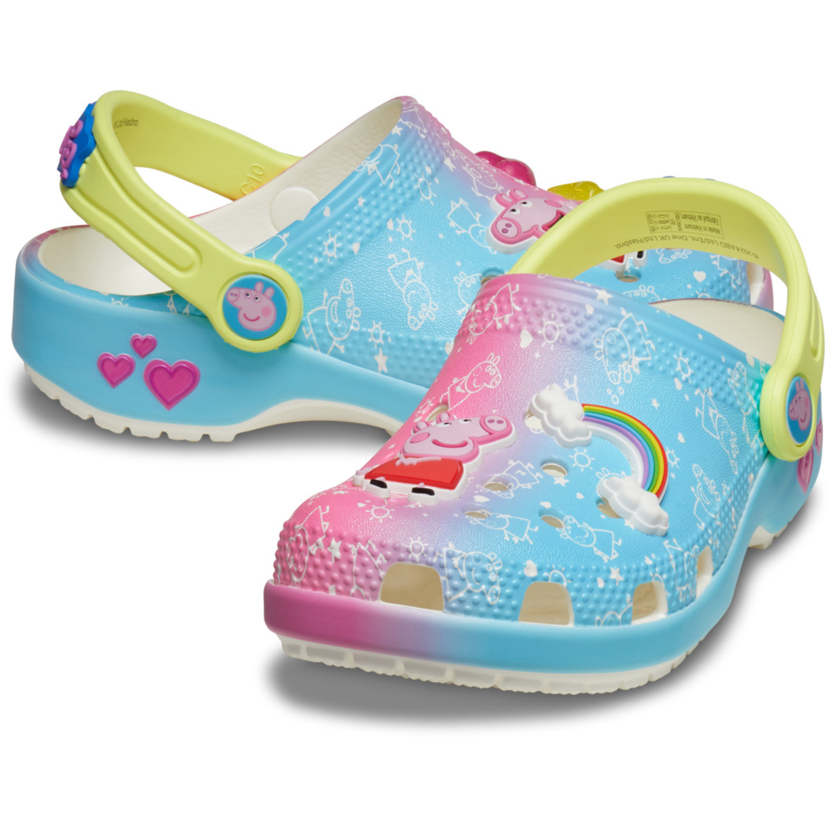 Saboti Crocs Toddler Peppa Pig Classic Clog Multicolor - Multi - 1 | YEO