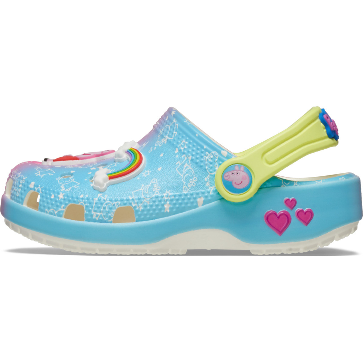Saboti Crocs Toddler Peppa Pig Classic Clog Multicolor - Multi - 4 | YEO