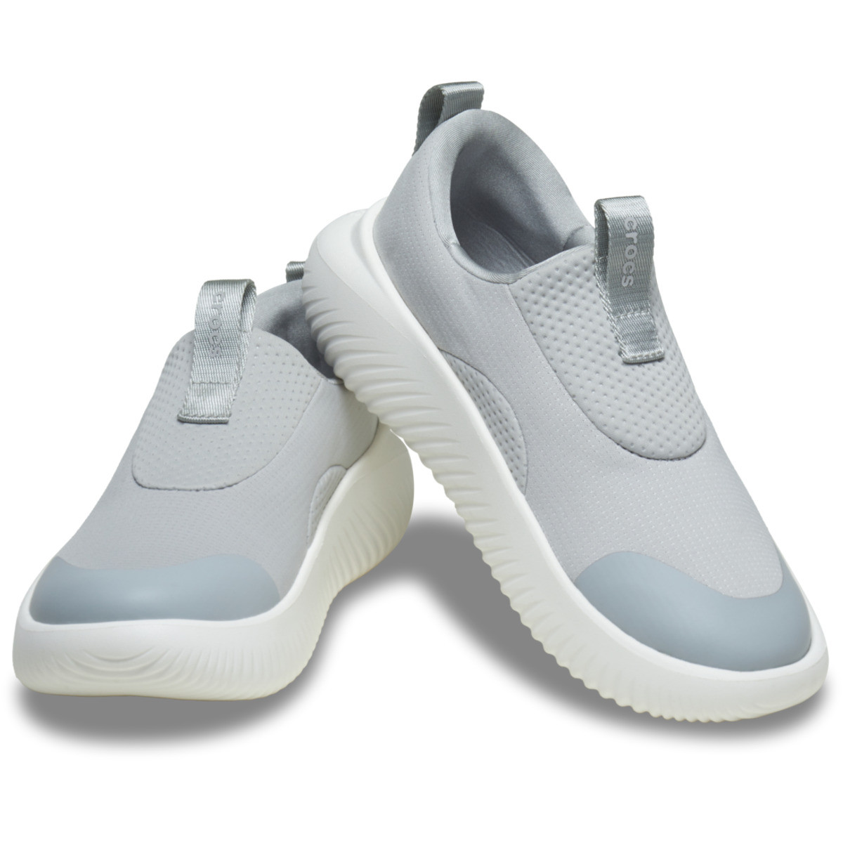 Pantofi Crocs Mellow Ease Gri - Atmosphere/White - 3 | YEO