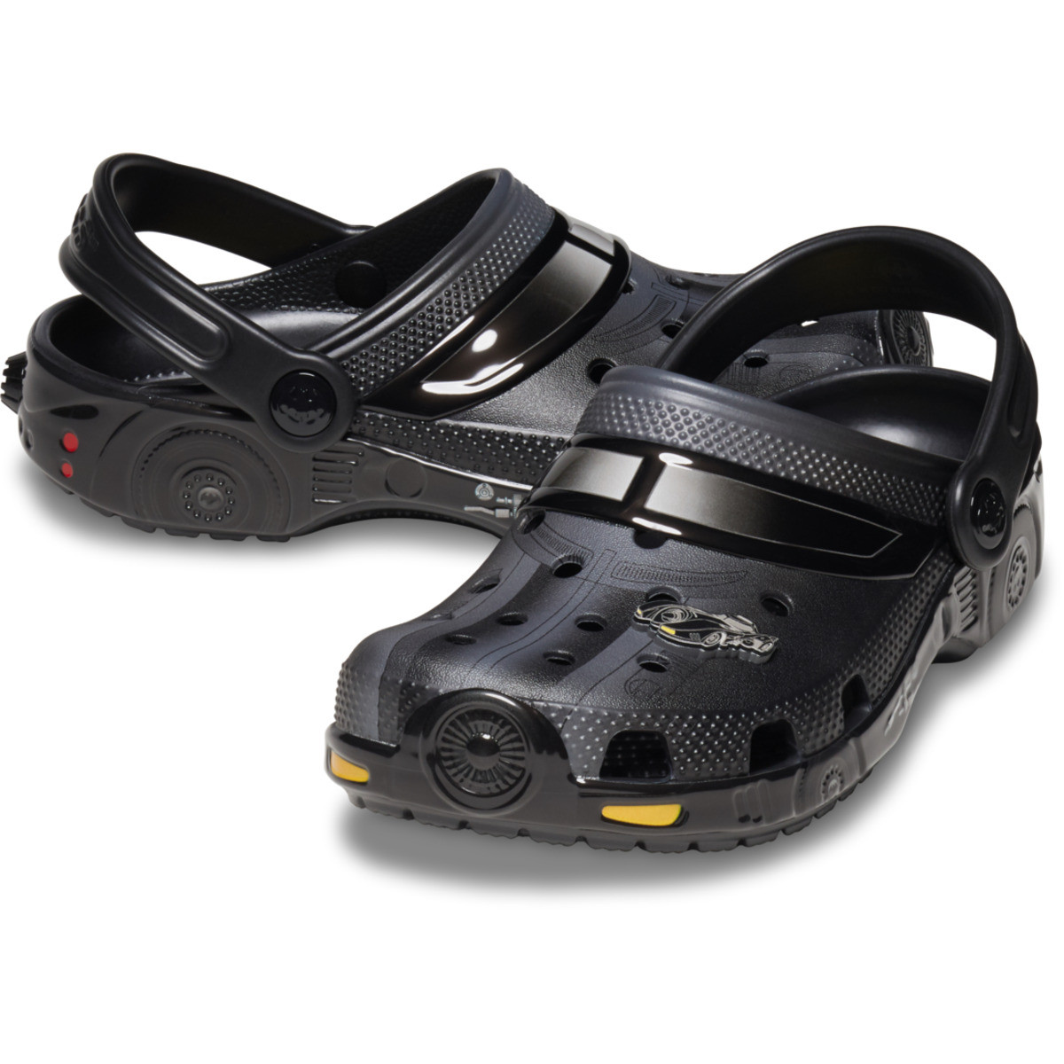 Saboti Crocs Classic Toddler Batman Batmobile Clog Negru - Black - 3 | YEO