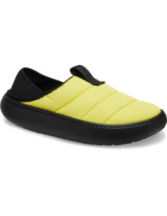 Papuci Crocs Classic Puff Moc Galben - Cyber Yellow/Multi 2